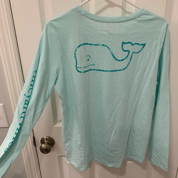 teal vineyard vines long sleeve - Picture 3 of 3